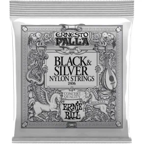 Ernie Ball 2406 Black & Silver Nylon Strings